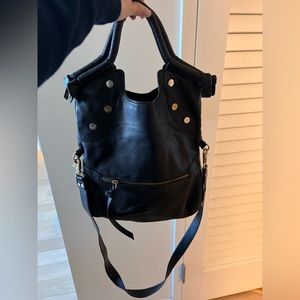 Foley & Corrina shoulder/cross body bag in BLACK